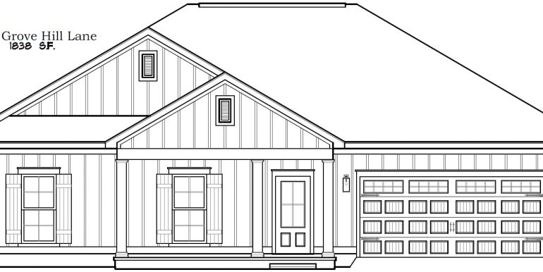 74 Grove Hill Lane Front B&W